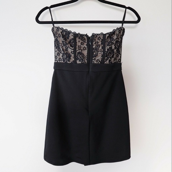 Bebe Black Lace Dress - Picture 2 of 3